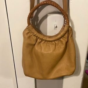 Brown leather. Fossil mini bag
